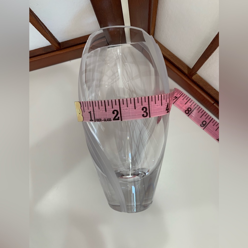 Vintage Crystal Vase 7” tall. One Vase. - Picture 5 of 8